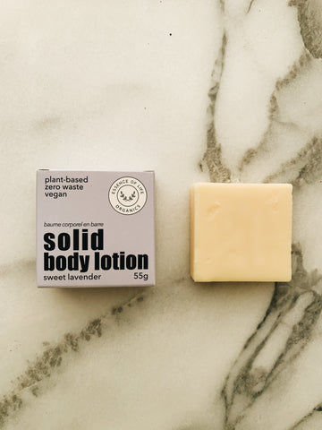 Solid Body Lotion Bar