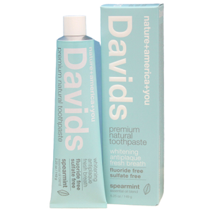 Davids Premium Natural Toothpaste, spearmint 149g