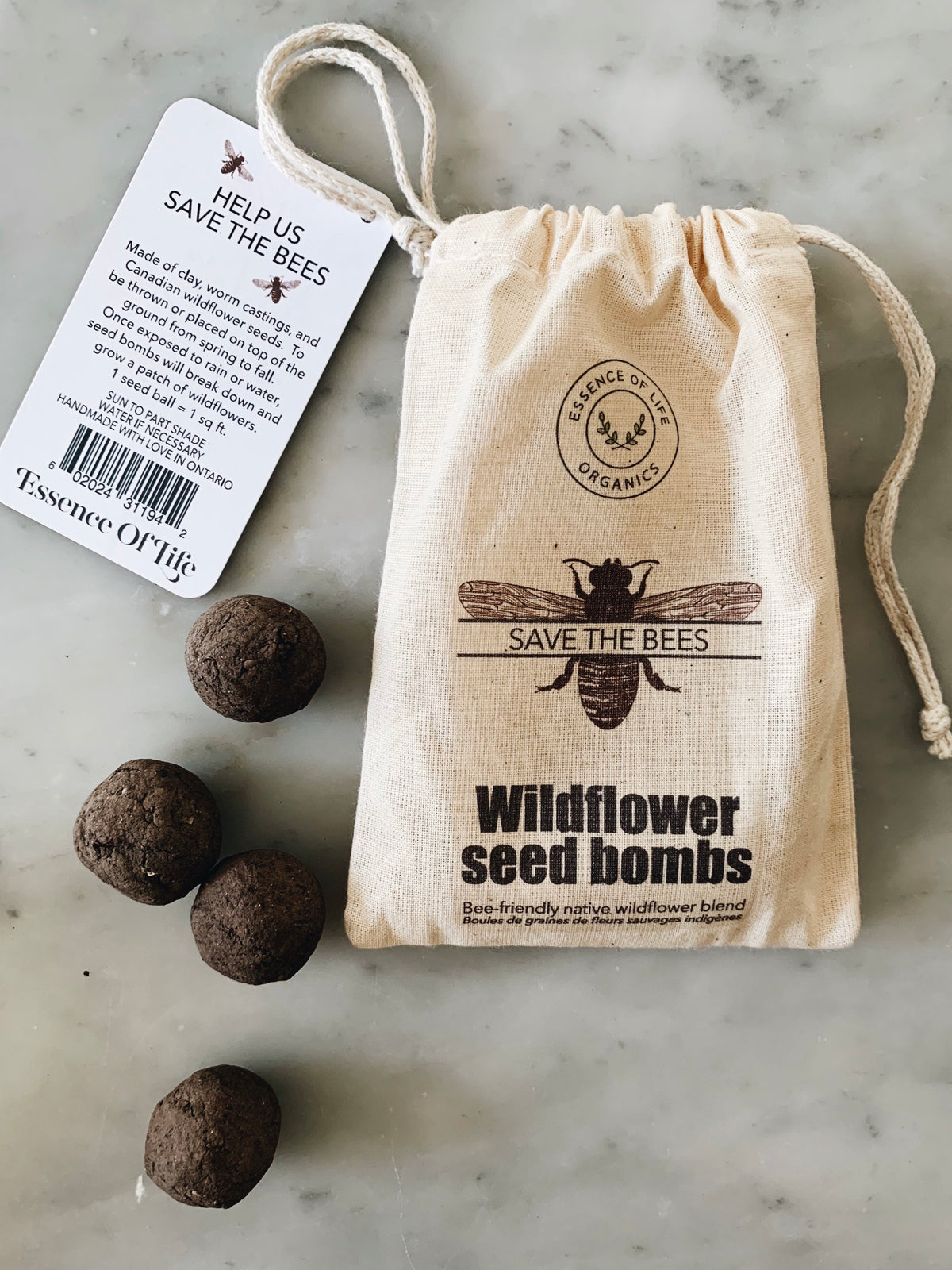 native wildflower seed bombs Save the Bees Wildflower Seed bombs, set of 4