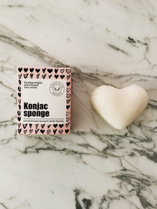 100% Compostable Konjac Sponge, pure konjac (sensitive)