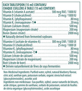 Genestra Cal Mag Berry Liquid+ 450mL