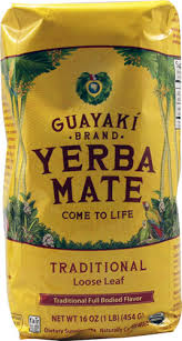 Guayaki Yerba Mate Tea Traditional Loose Leaf 454 g