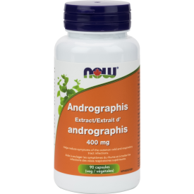 NOW Andrographis Extract 400mg 90 Veggie Caps