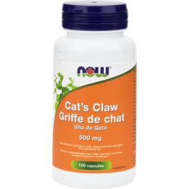 NOW Cat's Claw 500mg 100 Capsules