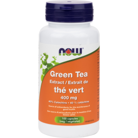 NOW Green Tea Extract 100 Veggie Capsules