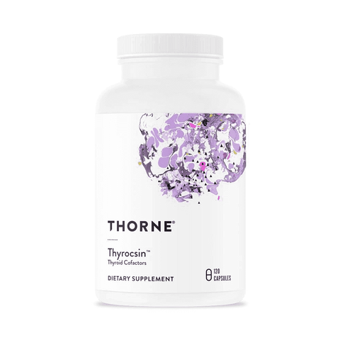 Thorne Thyrocsin, Thyroid Cofactors, 120 Capsules
