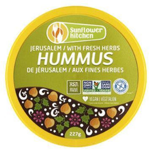 Sunflower Kitchen, Jerusalem Hummus with Fresh Herbs (227g)