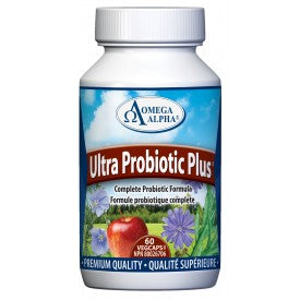 Omega Alpha Ultra Probiotic Plus 60 Vegetarian Capsules