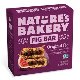 Nature's Bakery Fig Bar Real Fruit & Whole Grain 6 Pack