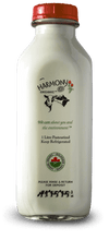 Harmony Organic 3.8% Whole Milk One Litre Glass Bottle