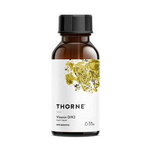 Thorne Research, Vitamin D/K2, 25 mcg (1,000 IU), 1 fl oz
